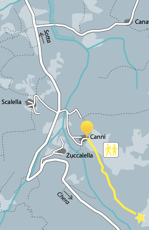 Randonnée Oriu di I Canni Sotta Corse